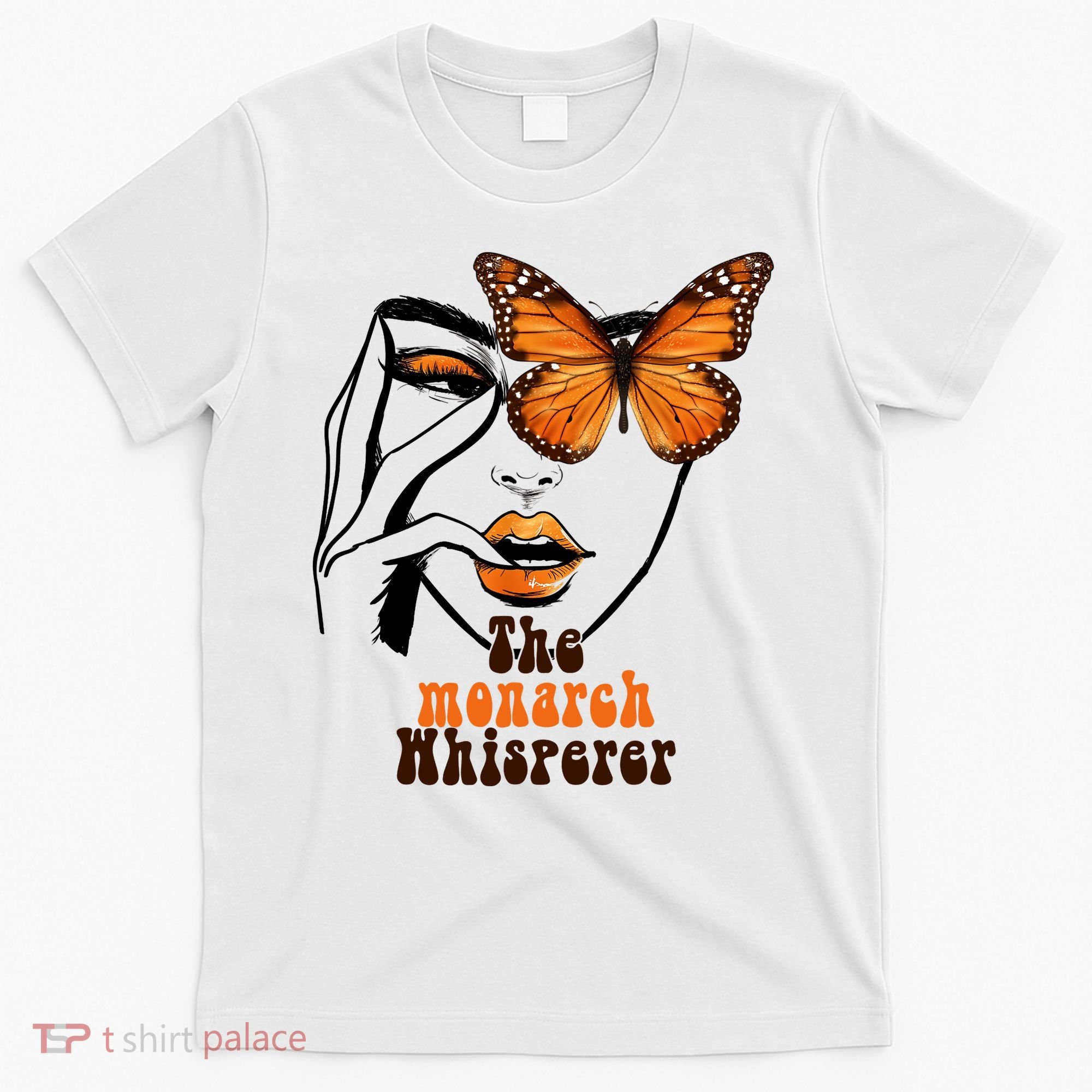 Monarch Whisperer Endangered Butterfly Nature Lover T-Shirt