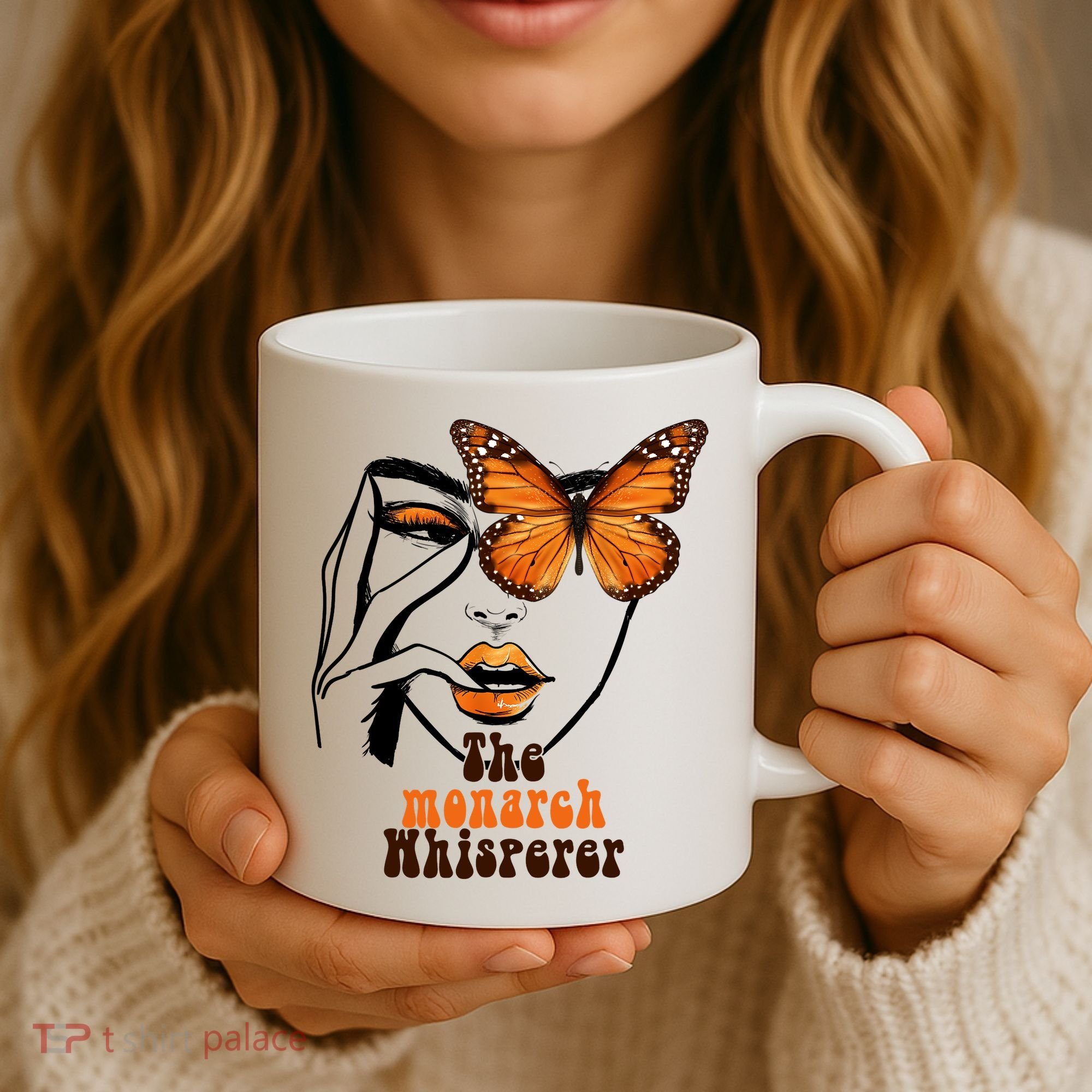 Monarch Whisperer Endangered Butterfly Nature Lover Coffee Mug