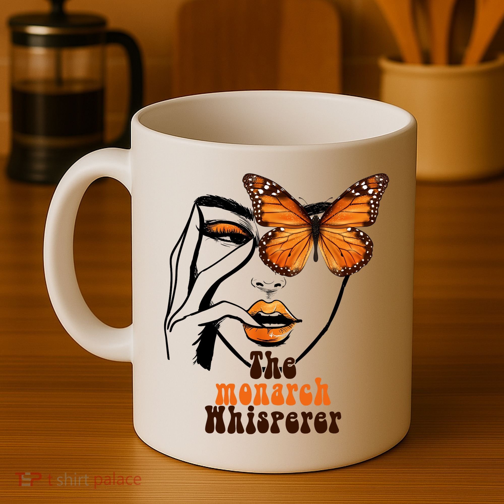 Monarch Whisperer Endangered Butterfly Nature Lover Coffee Mug