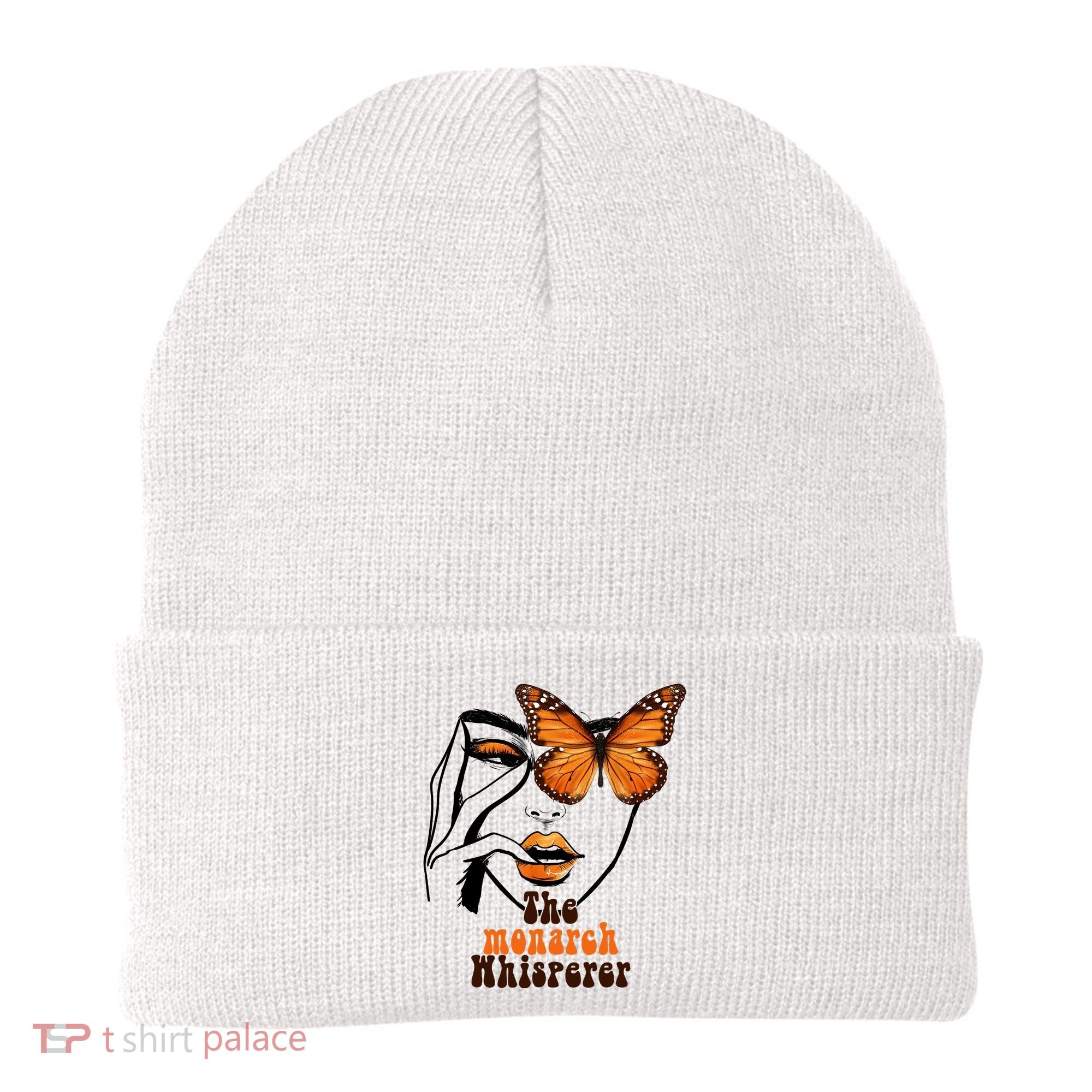 Monarch Whisperer Endangered Butterfly Nature Lover Beanie