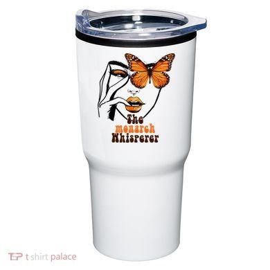 Monarch Whisperer Endangered Butterfly Nature Lover Tumbler