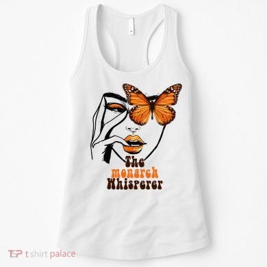 Monarch Whisperer Endangered Butterfly Nature Lover Women's Tank Top