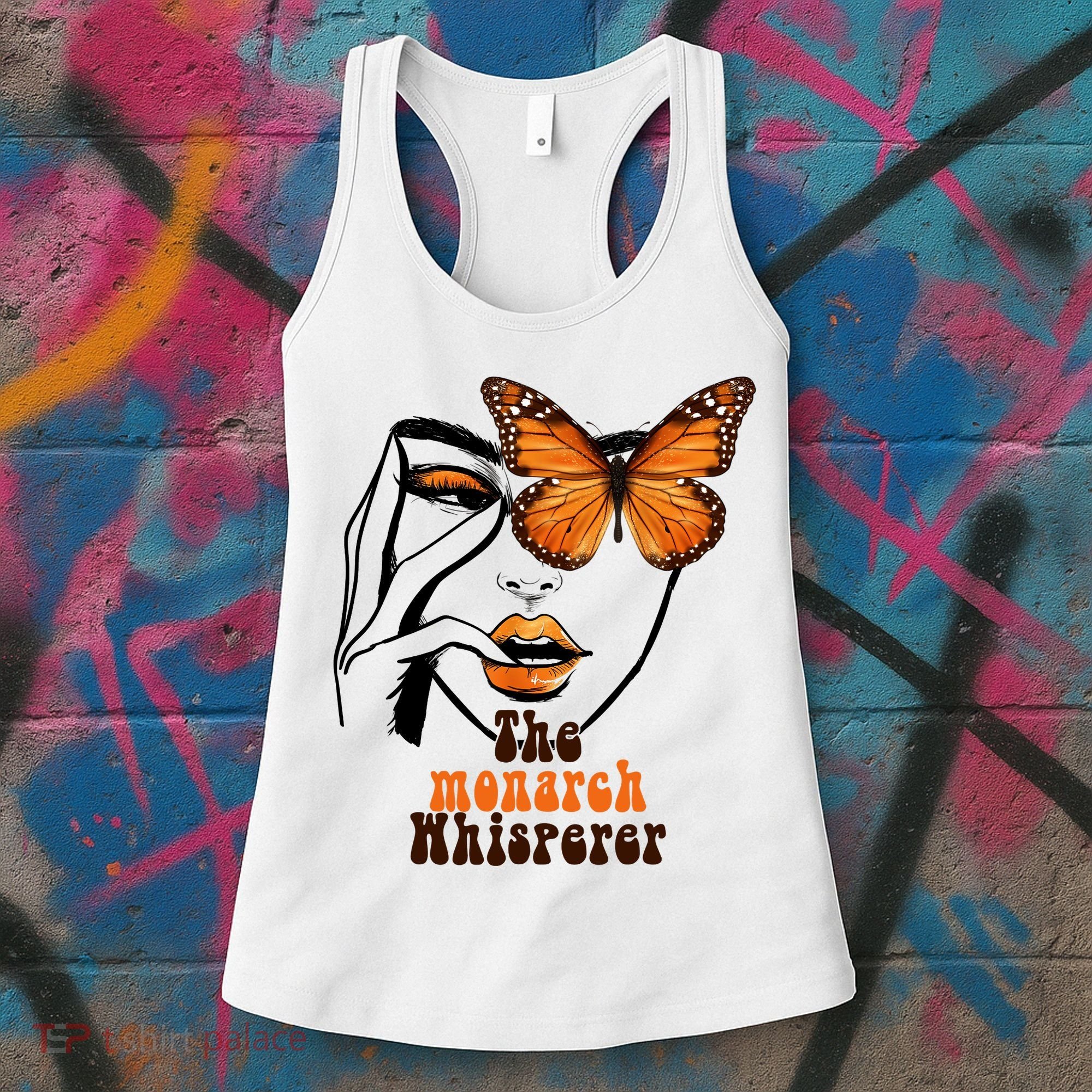 Monarch Whisperer Endangered Butterfly Nature Lover Women's Tank Top
