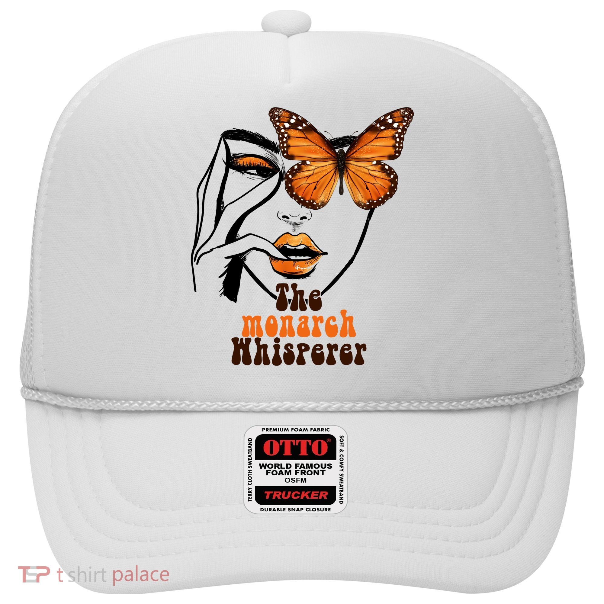Monarch Whisperer Endangered Butterfly Nature Lover Hat