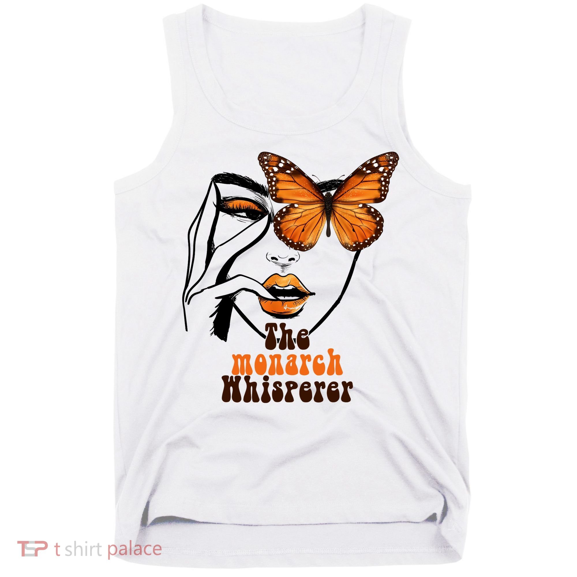 Monarch Whisperer Endangered Butterfly Nature Lover Tank Top