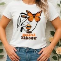 Monarch Whisperer Endangered Butterfly Nature Lover Women's T-Shirt thumb 2