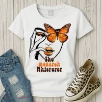 Monarch Whisperer Endangered Butterfly Nature Lover Women's T-Shirt thumb 3