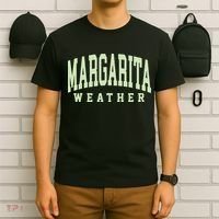 Margarita Weather Funny Cinco De Mayo Margarita Mexico Time T-Shirt thumb 6