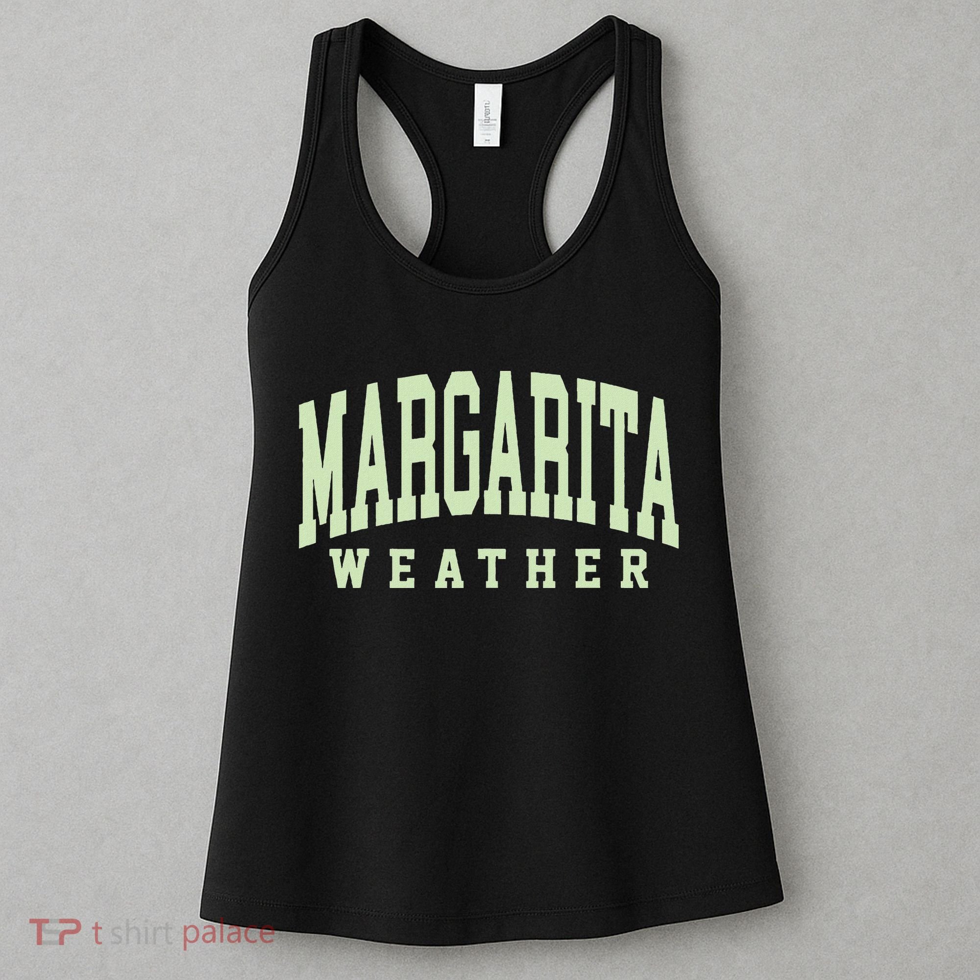 Margarita Weather Funny Cinco De Mayo Margarita Mexico Time Women's Tank Top