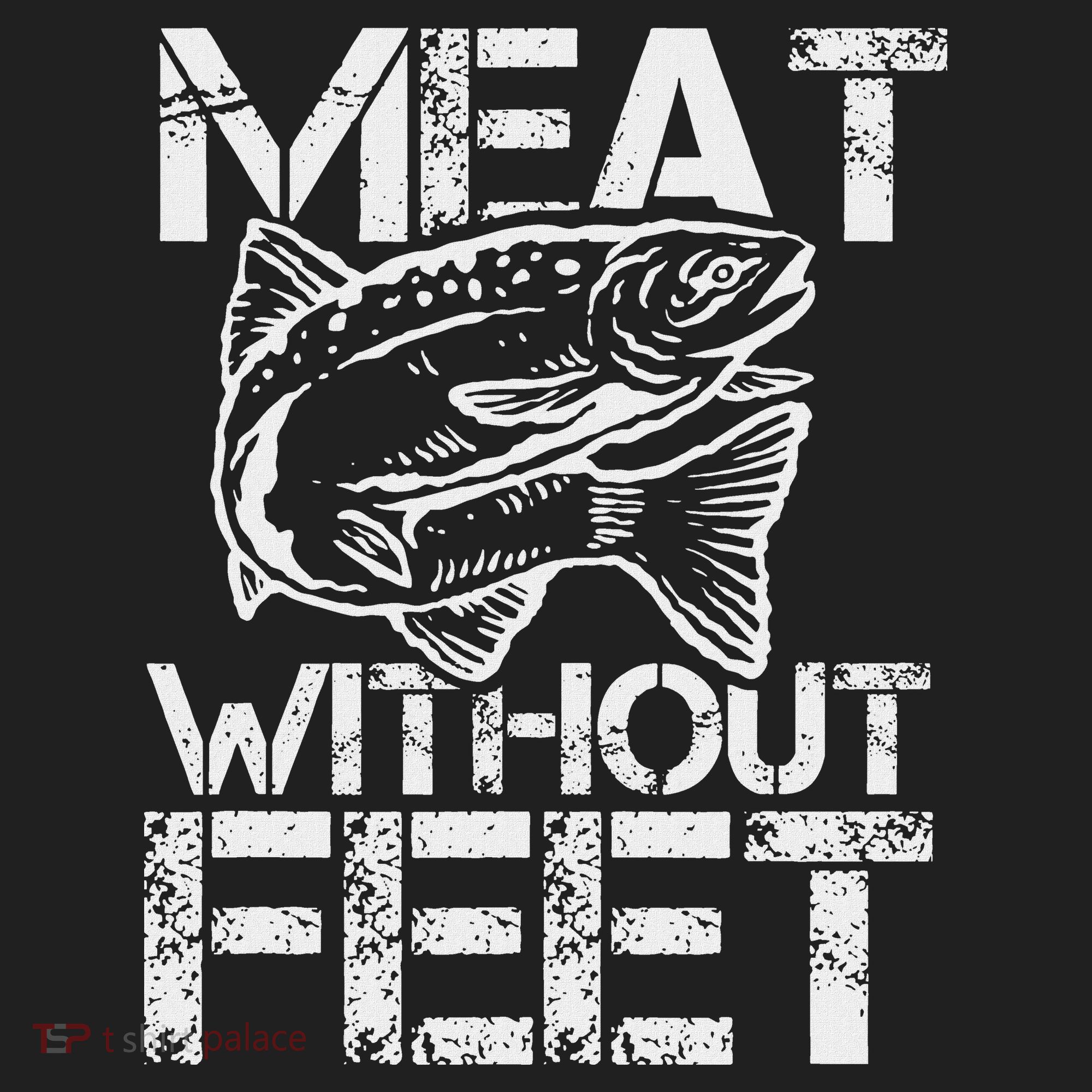 Meat Without Feet T For Fishers And Pescatarians Beanie