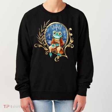 Magic Wizard Frog Fantasy Women's Sweatshirt