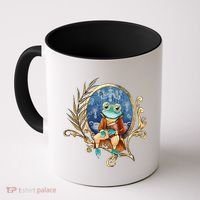 Magic Wizard Frog Fantasy Coffee Mug thumb 0
