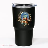 Magic Wizard Frog Fantasy Tumbler thumb 0
