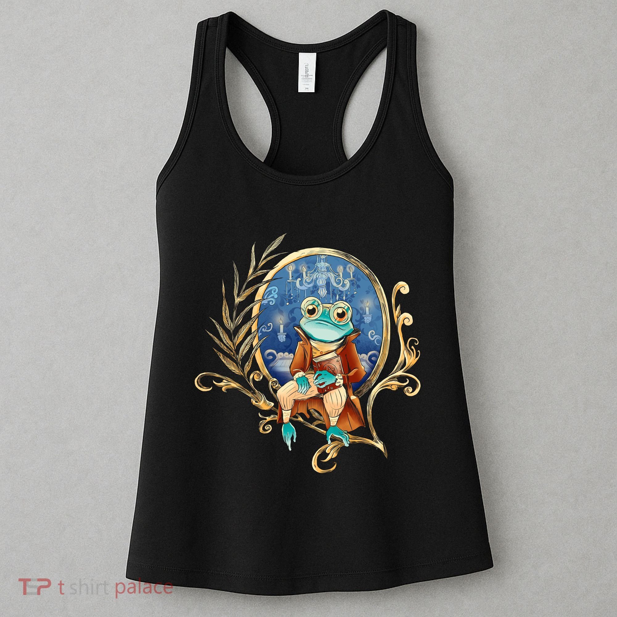 Magic Wizard Frog Fantasy Women's Tank Top