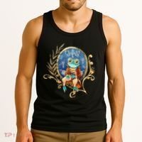 Magic Wizard Frog Fantasy Tank Top thumb 3