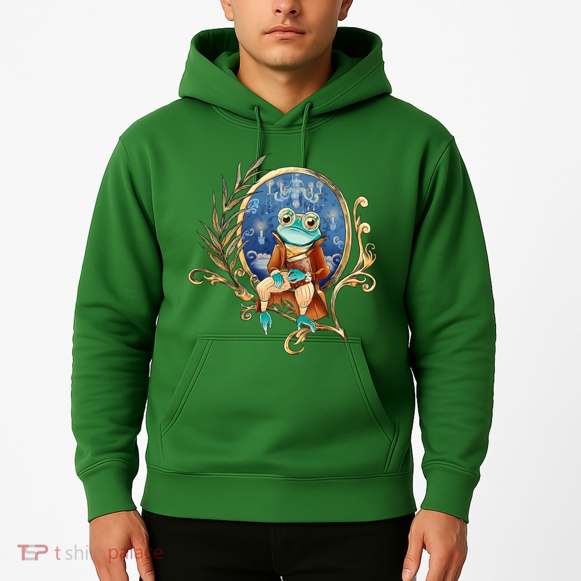 Magic Wizard Frog Fantasy Hoodie
