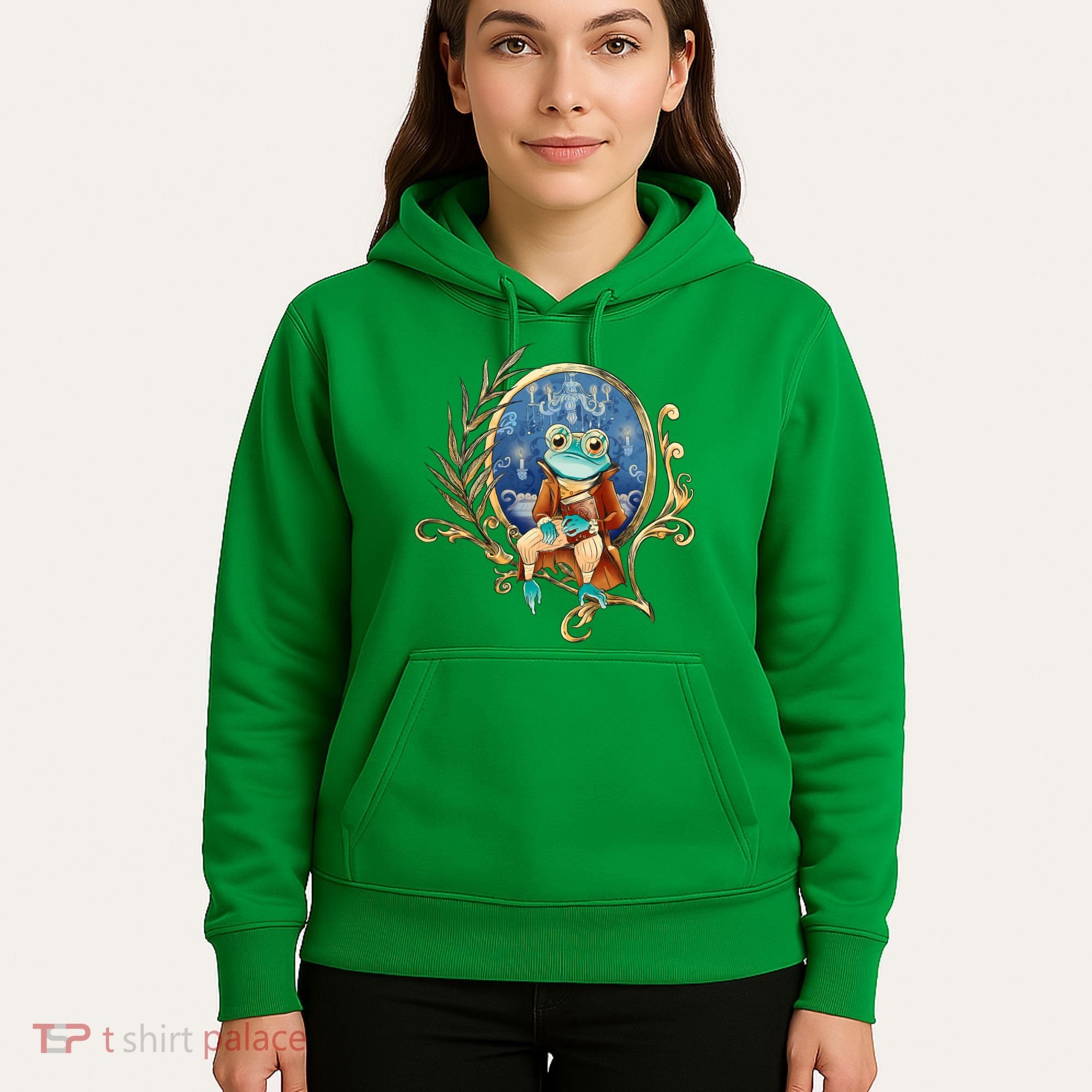 Magic Wizard Frog Fantasy Hoodie