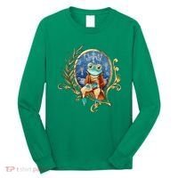 Magic Wizard Frog Fantasy Long Sleeve Shirt thumb 0