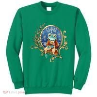 Magic Wizard Frog Fantasy Sweatshirt thumb 0