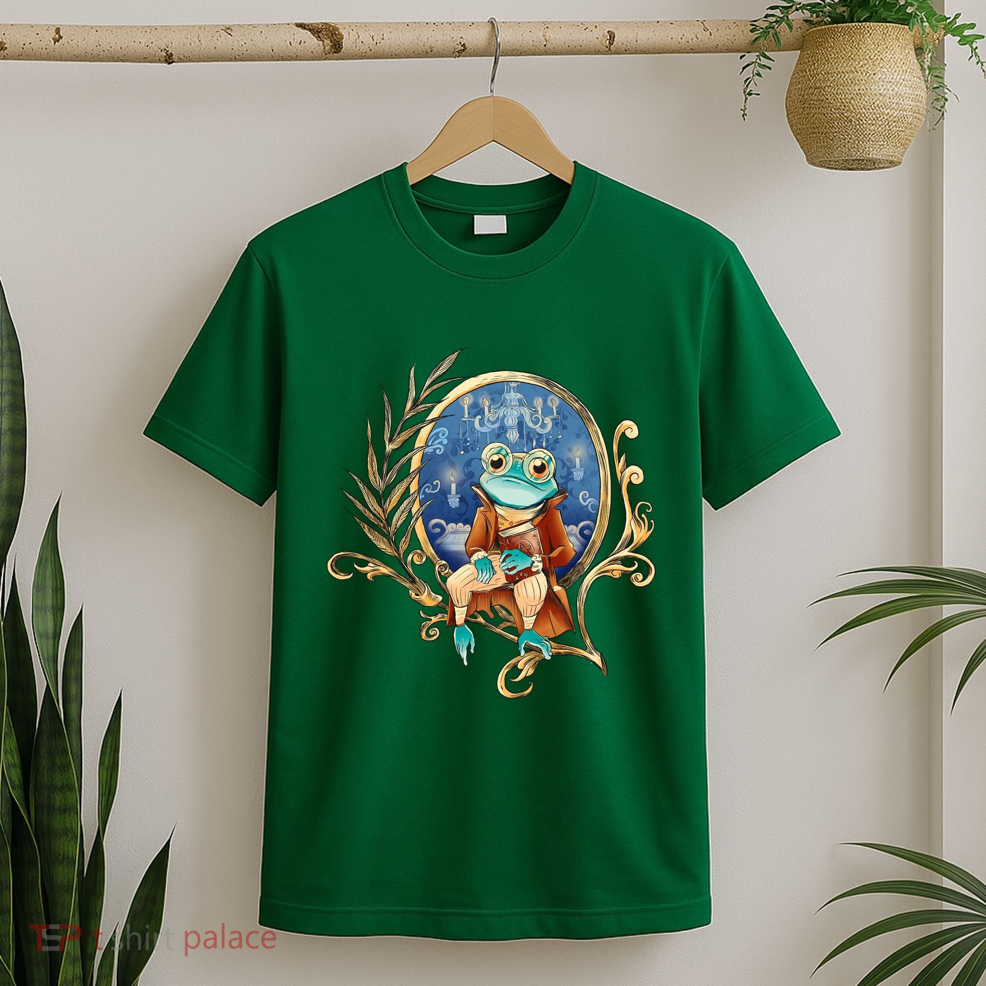Magic Wizard Frog Fantasy T-Shirt
