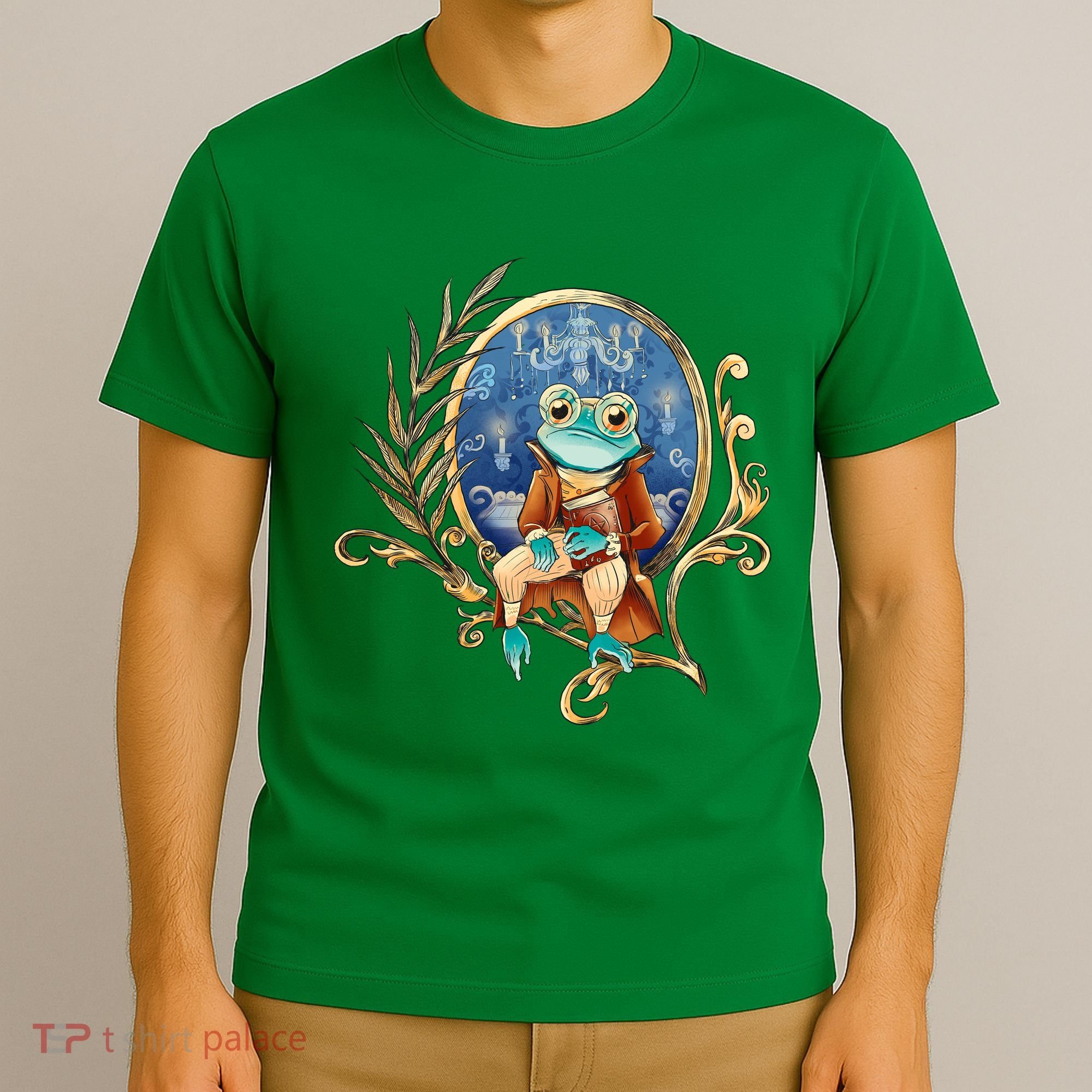 Magic Wizard Frog Fantasy T-Shirt