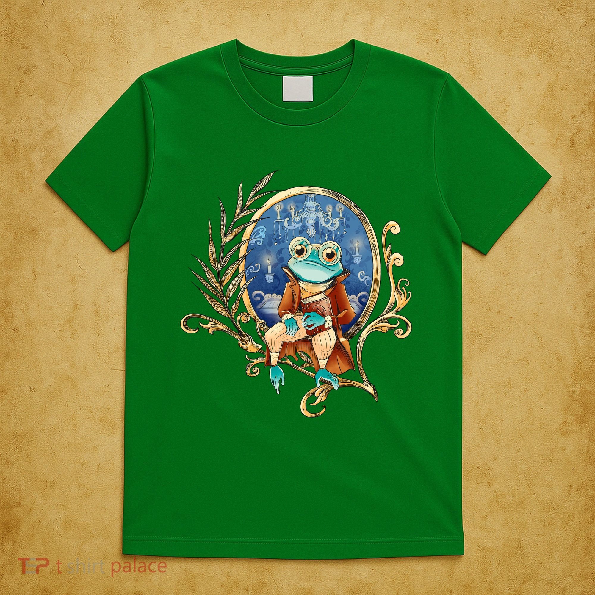 Magic Wizard Frog Fantasy T-Shirt
