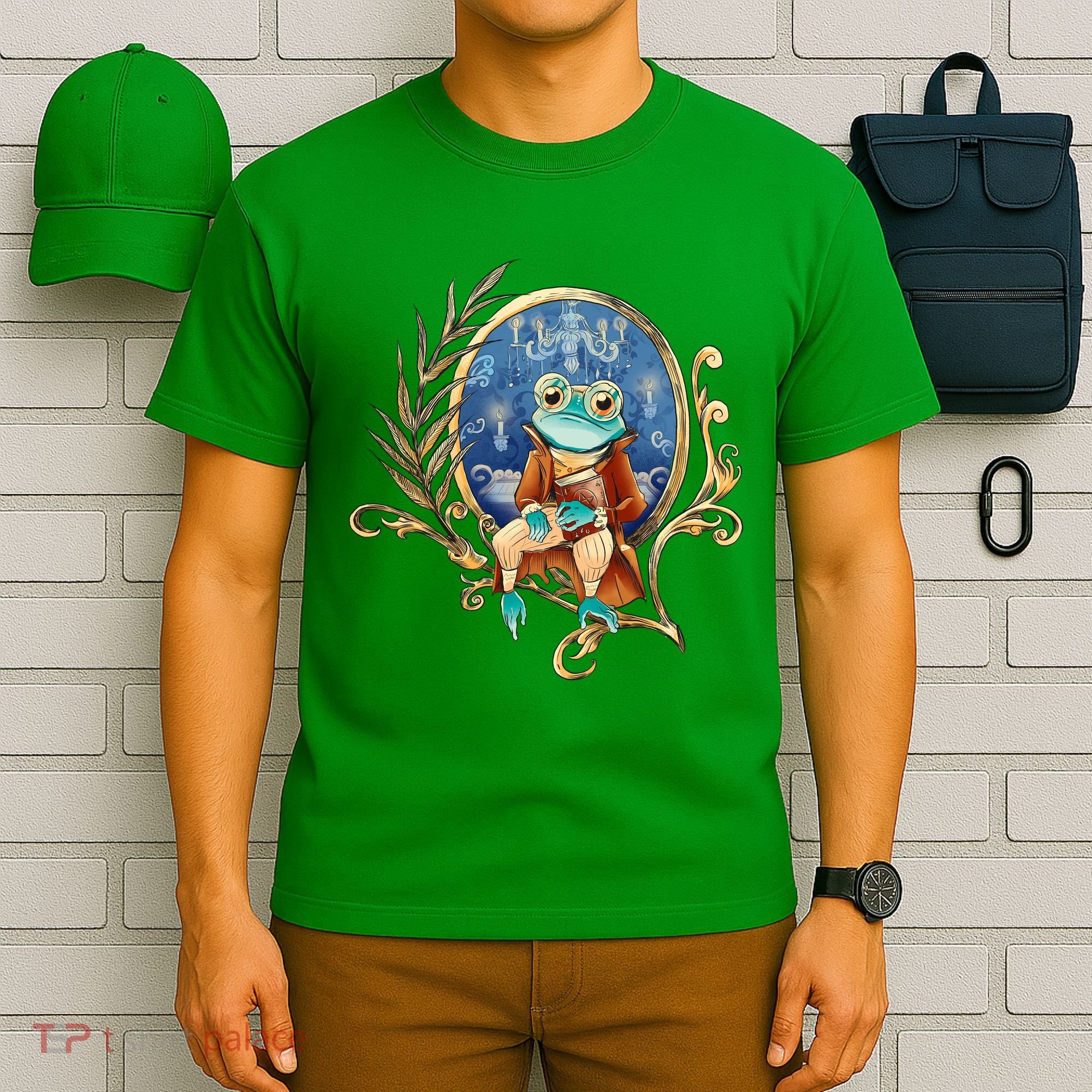 Magic Wizard Frog Fantasy T-Shirt