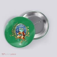 Magic Wizard Frog Fantasy Button thumb 0