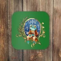 Magic Wizard Frog Fantasy Coaster thumb 0