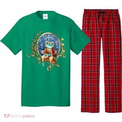 Magic Wizard Frog Fantasy Pajama Set