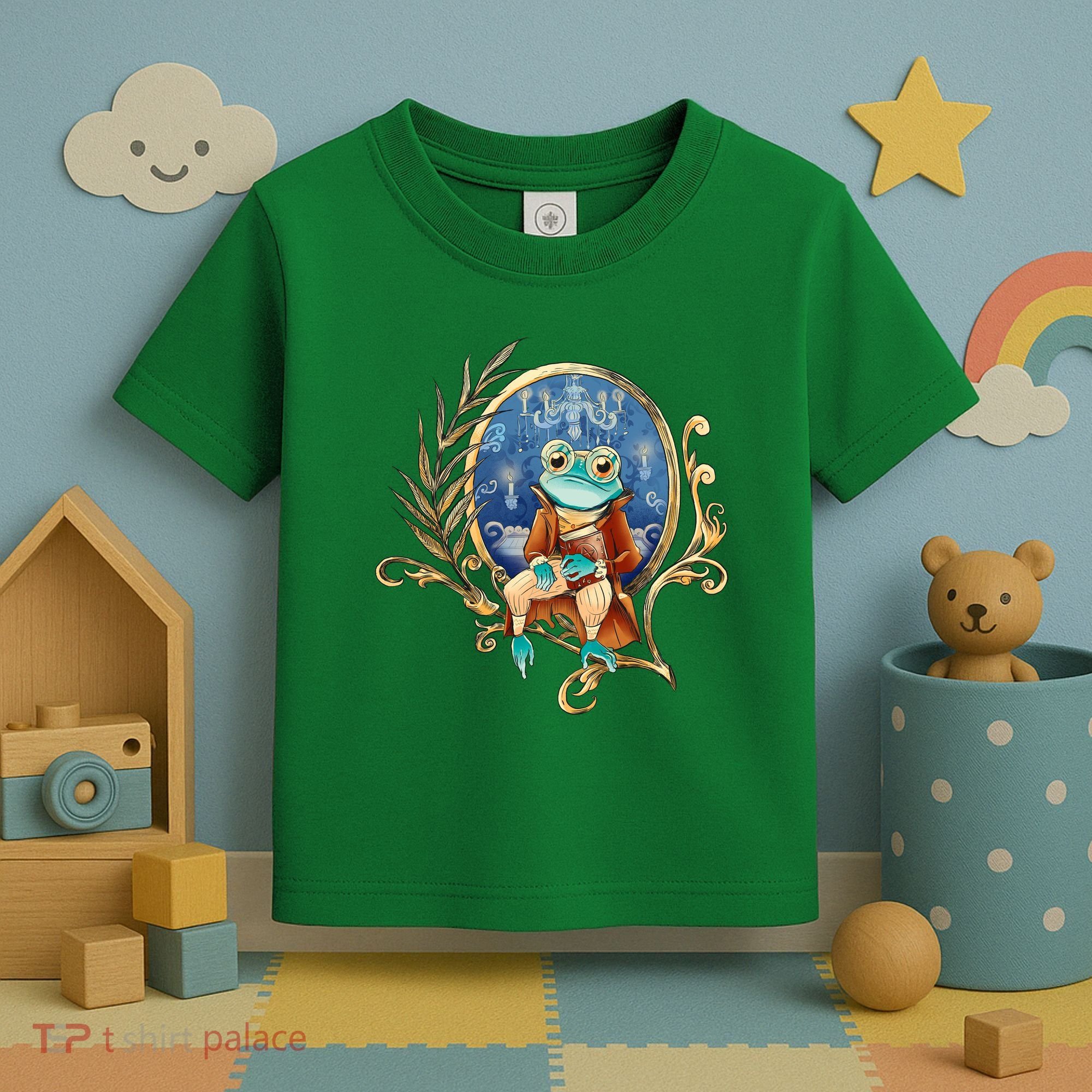 Magic Wizard Frog Fantasy Toddler T-Shirt
