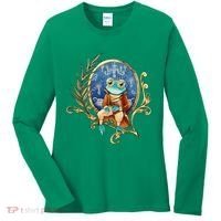 Magic Wizard Frog Fantasy Women's Long Sleeve Shirt thumb 0