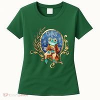 Magic Wizard Frog Fantasy Women's T-Shirt thumb 0