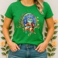 Magic Wizard Frog Fantasy Women's T-Shirt thumb 2
