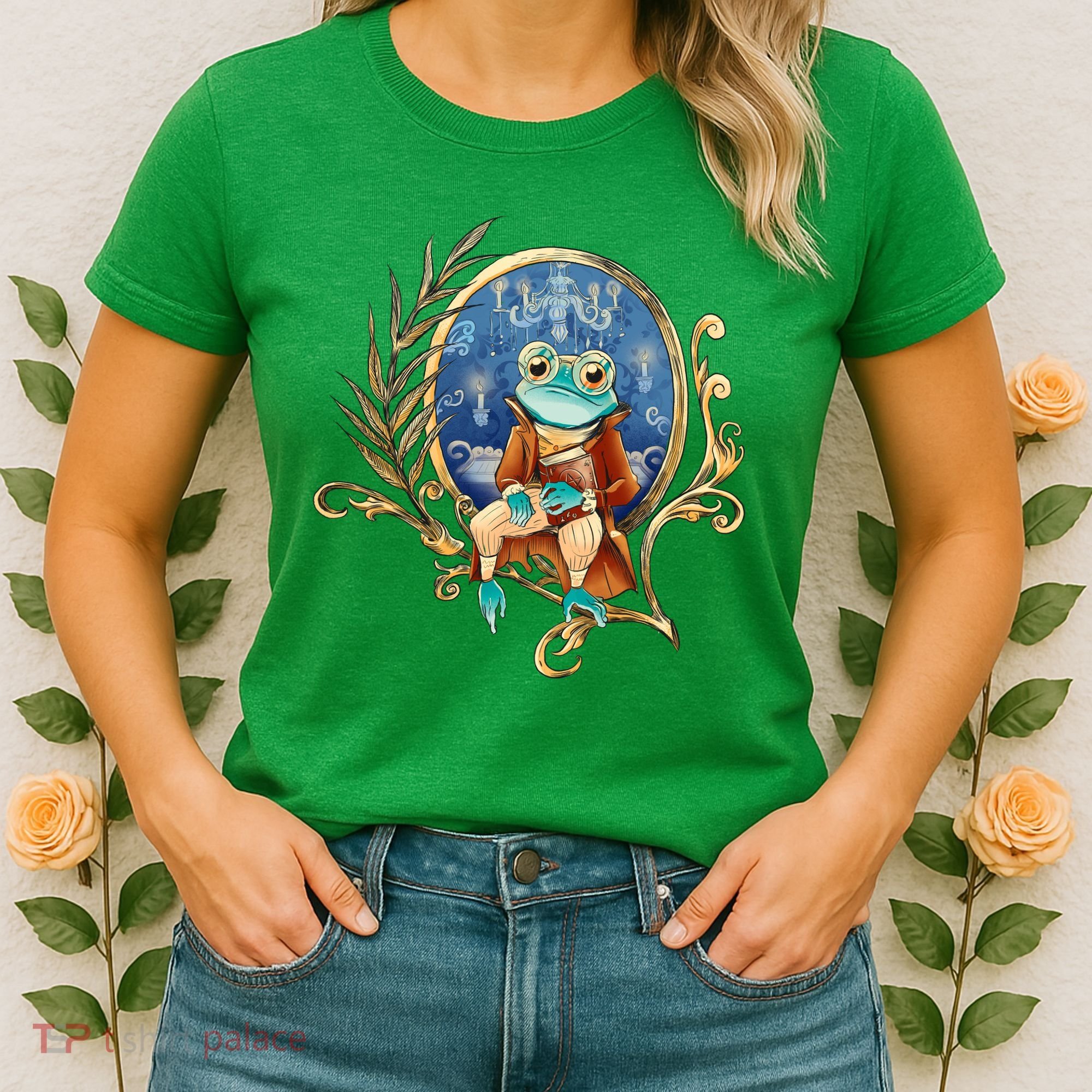 Magic Wizard Frog Fantasy Women's T-Shirt