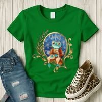 Magic Wizard Frog Fantasy Women's T-Shirt thumb 3