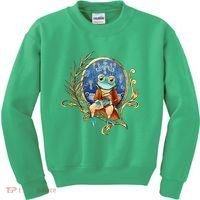 Magic Wizard Frog Fantasy Kids Sweatshirt thumb 0