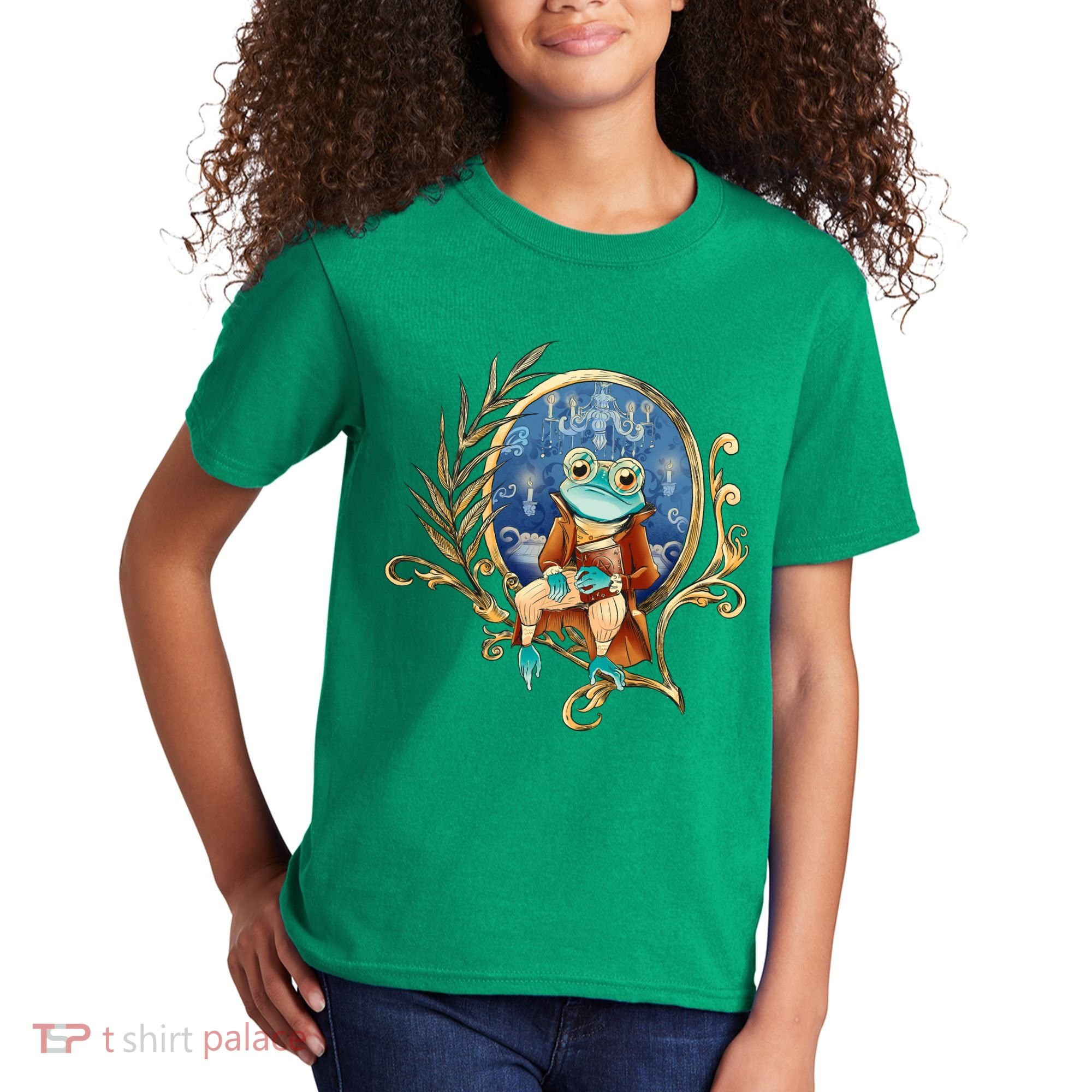 Magic Wizard Frog Fantasy Kids T-Shirt