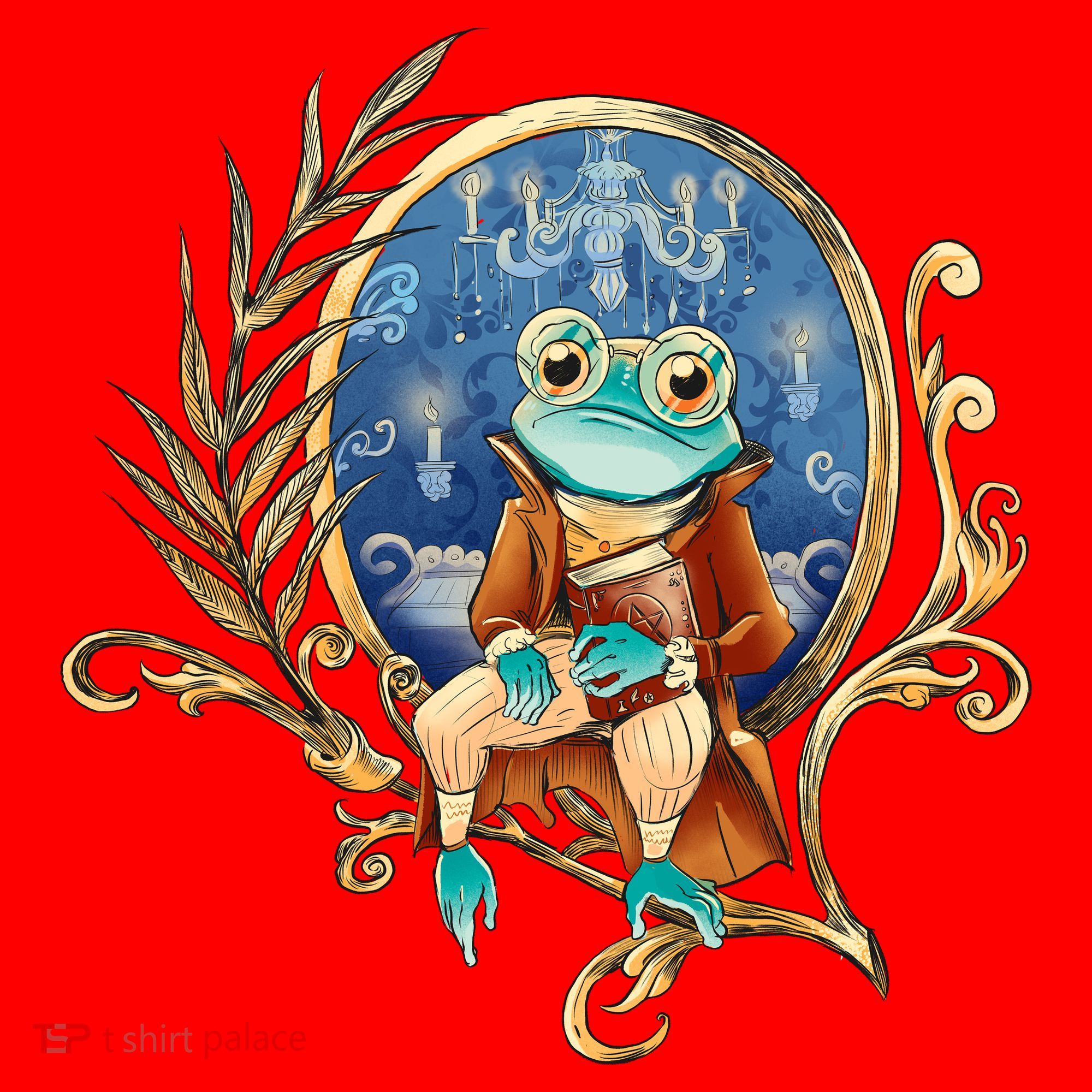 Magic Wizard Frog Fantasy Santa Hat