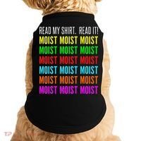 Moist Word Funny Read My For Moisture And Moist Lover Doggie Tank thumb 0
