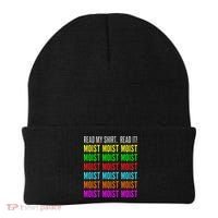 Moist Word Funny Read My For Moisture And Moist Lover Beanie thumb 0