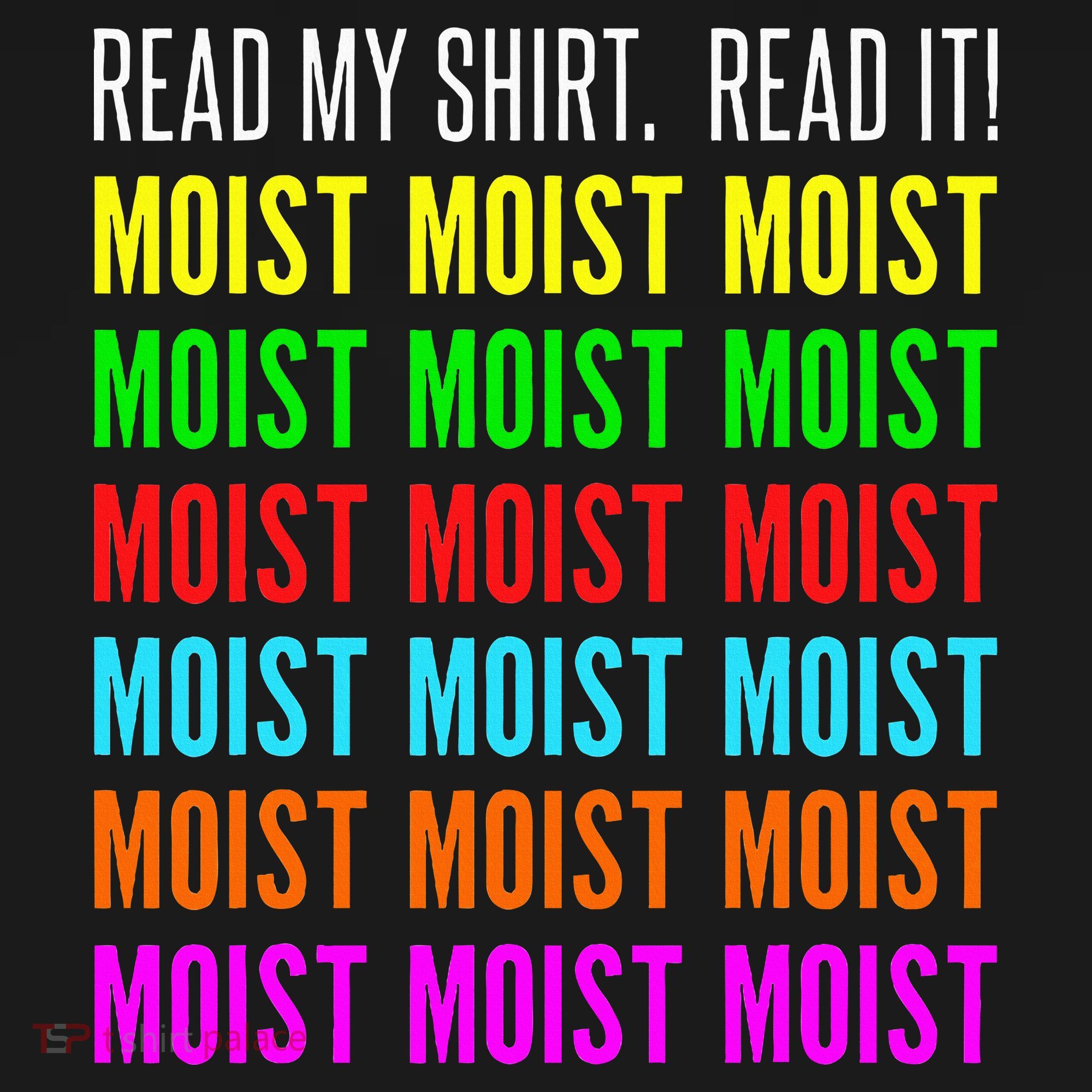 Moist Word Funny Read My For Moisture And Moist Lover Coaster