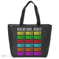 Moist Word Funny Read My For Moisture And Moist Lover Tote Bag thumb 0
