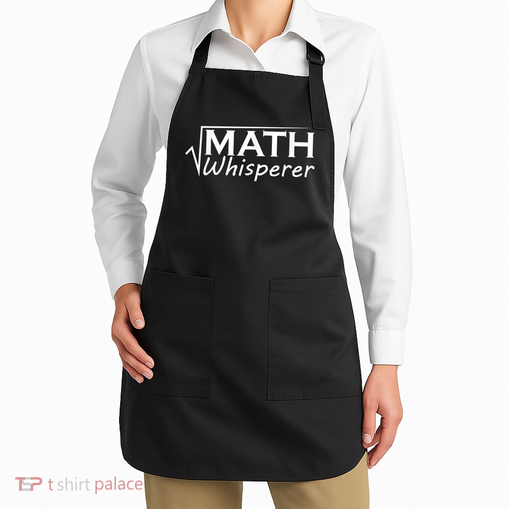 Math Whisperer Funny Math Teacher Teaching Gift Apron