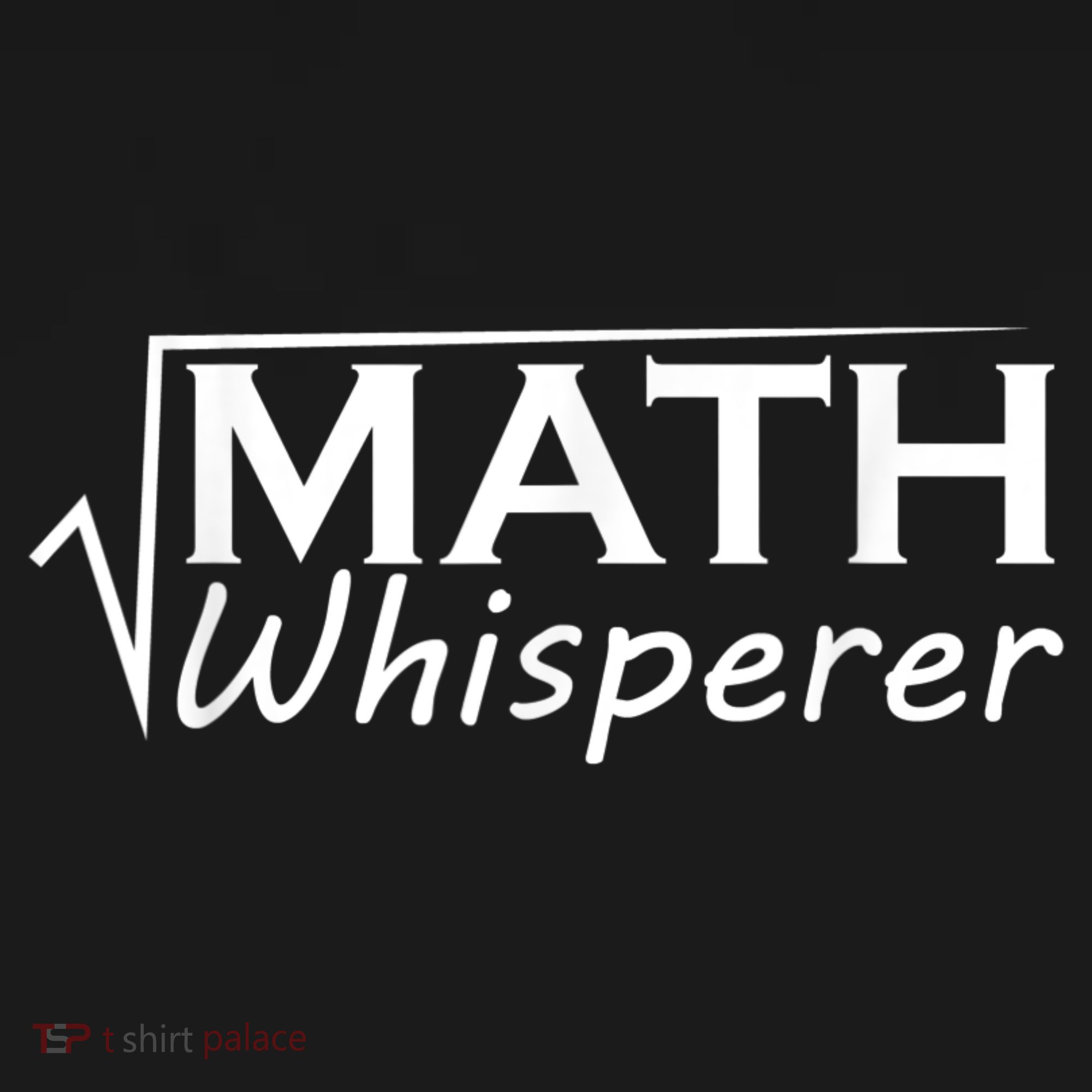 Math Whisperer Funny Math Teacher Teaching Gift Polo