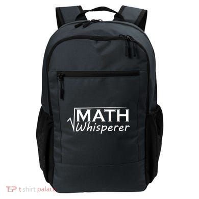 Math Whisperer Funny Math Teacher Teaching Gift Backpack
