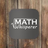 Math Whisperer Funny Math Teacher Teaching Gift Coaster thumb 0