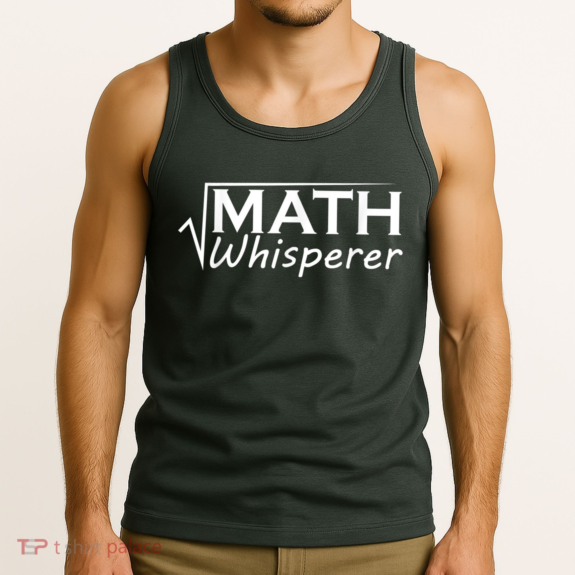 Math Whisperer Funny Math Teacher Teaching Gift Tank Top