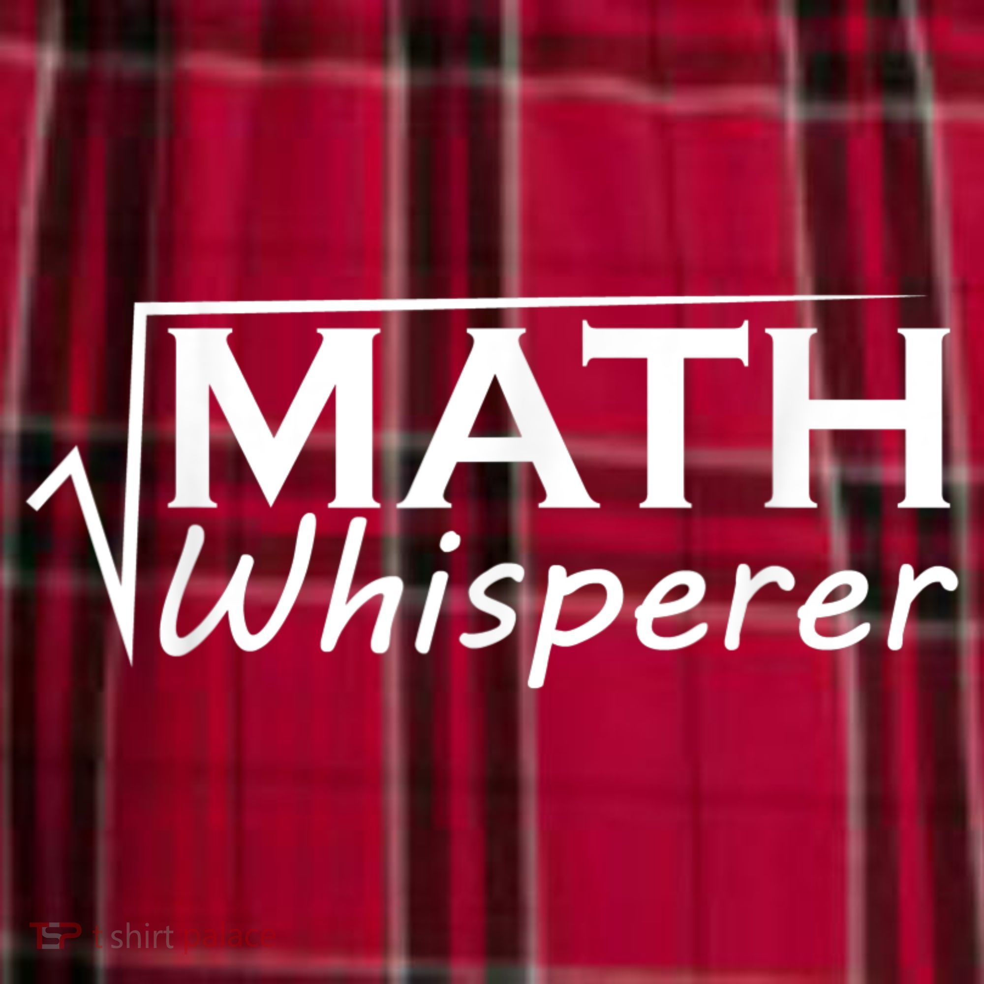 Math Whisperer Funny Math Teacher Teaching Gift Men's Flannel Plaid Pajama Pants