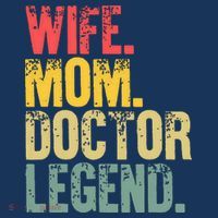 Mother Women Funny Gift Wife Mom Doctor Legend Women's Hoodie thumb 2